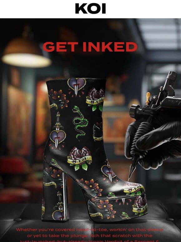 GET INKED WITH KOI