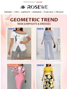 Geometric Delight: New Looks Have Arrived!