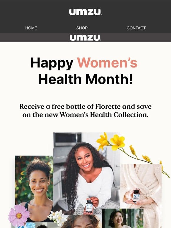 Get 20% Off Our New Women’s Health Collection!