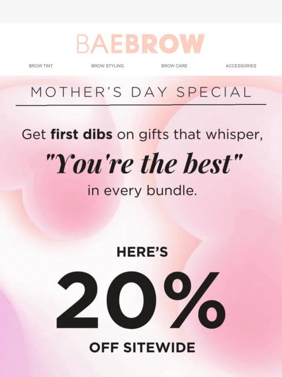Get Ahead on Mother’s Day gifting