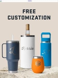 Get Free Customization While You Can