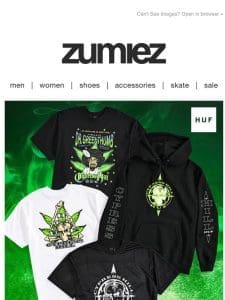 Get Green with HUF x Cypress Hill Collab! ?