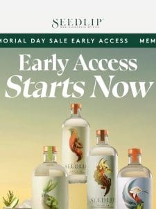 Get early access to Memorial Day savings