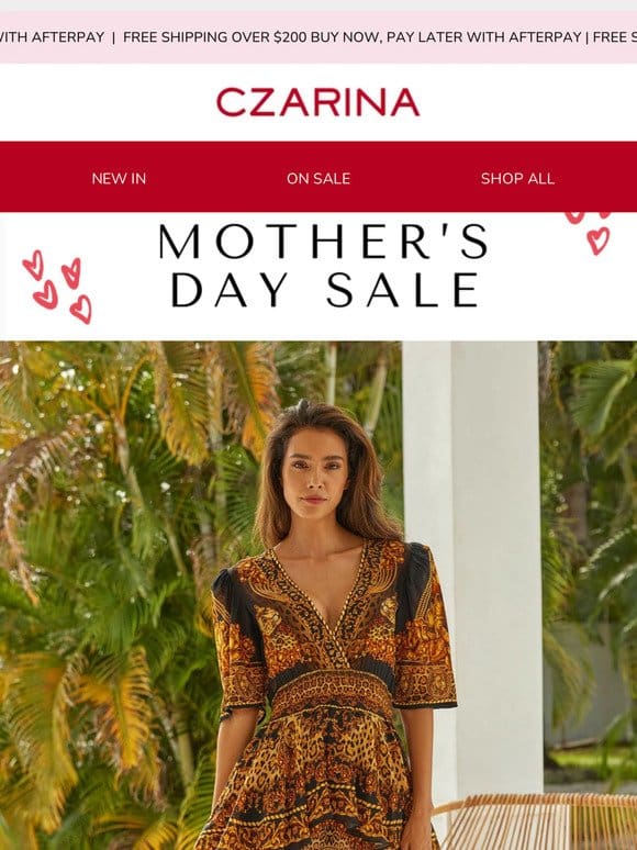 Get ready for Mother’s Day & Save 25%