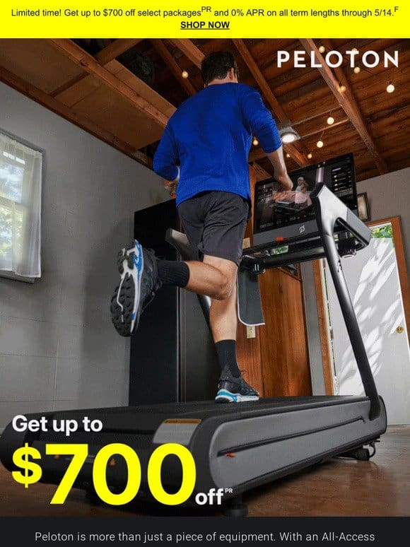 Get the Peloton experience for less