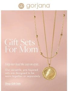 Gift sets for Mom