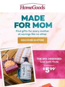 Gifts for every mom， all for less.??