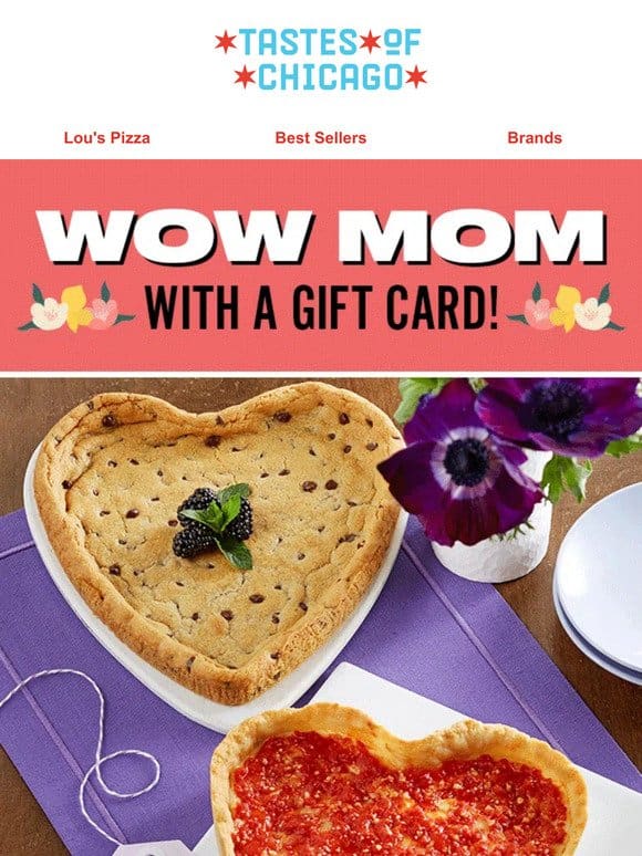 Give Mom a Pizza Your Heart