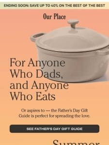 Give the gift of   this Father’s Day