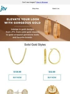 Gold Jewelry for You!