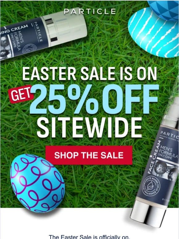 Grab A Massive 25% Off This Easter