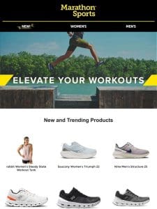 Great deals on the top brands in running