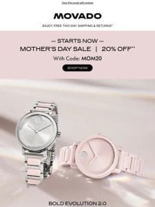 Great gifts for mom， Now 20% Off