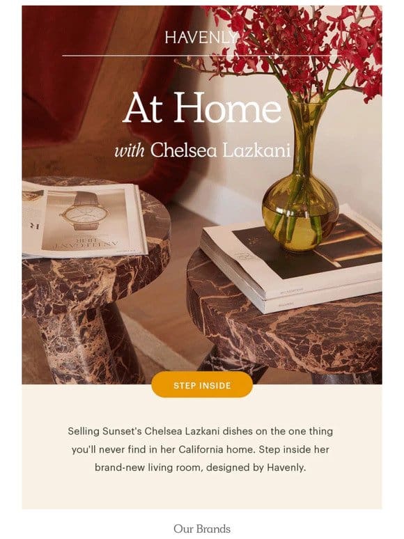 HOME TOUR: Selling Sunset’s Chelsea Lazkani