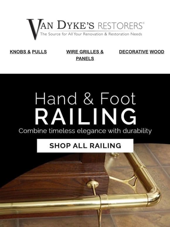Hand & Foot Railing