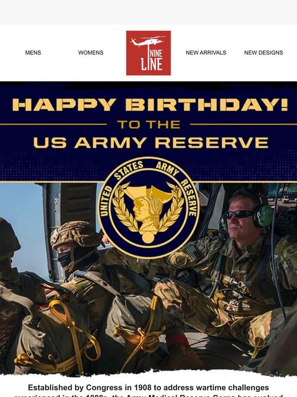 ? Happy Birthday Army Reserve