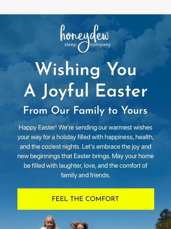 Happy Easter from the Honeydew Family!