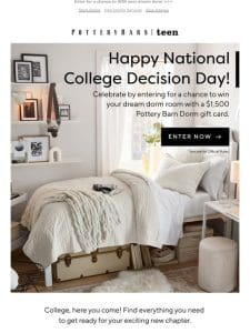 Happy National College Decision Day! ? ?