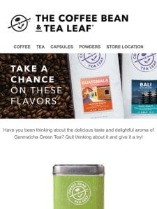 Has Genmaicha Green Tea been on your mind?