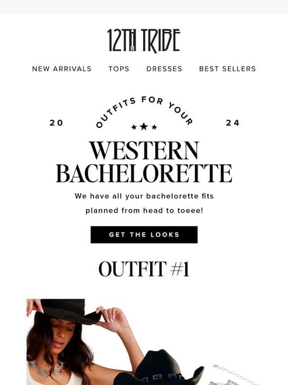 Having a western bachelorette?
