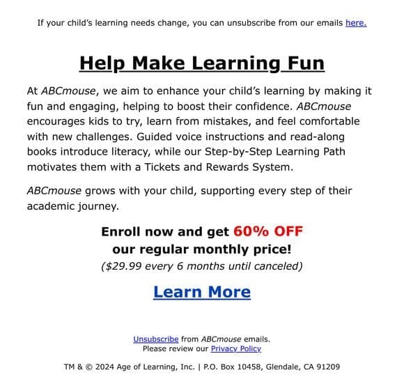 Help Build Confidence in Learning with ABCmouse