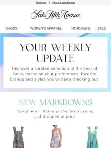 Here’s your weekly update: price drop alert on your Farm Rio dress & more