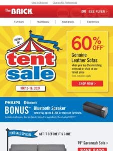 Hey there， limited stock exclusives and unbelievable deals await you in the tent!