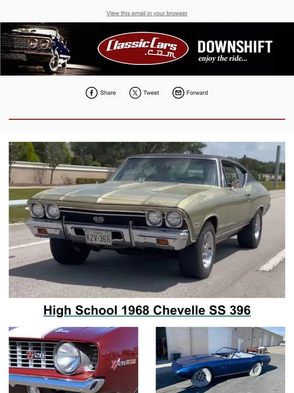 High School 1968 Chevelle SS 396