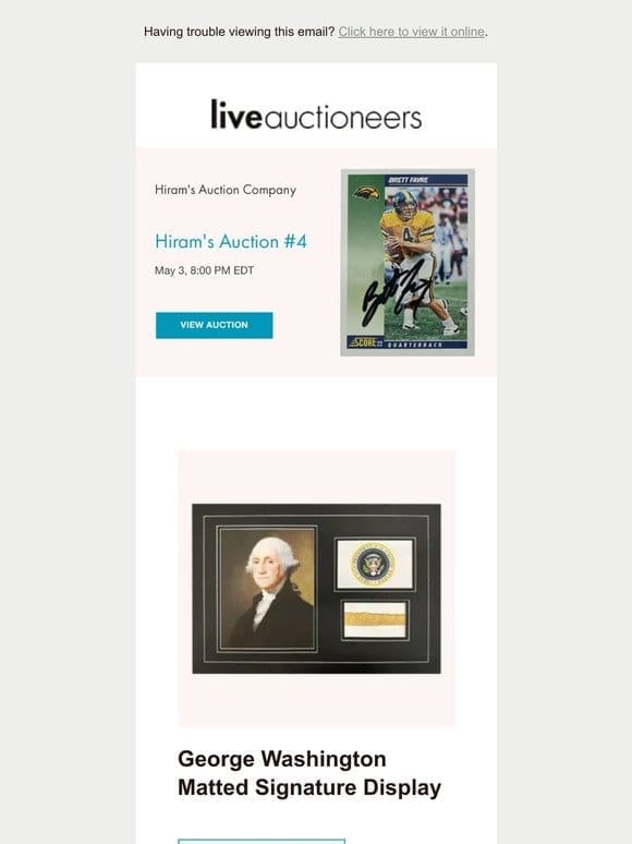 Hiram’s Auction Company | Hiram’s Auction #4