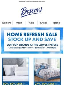 Home Refresh Sale: Top Brands @ Lowest Prices