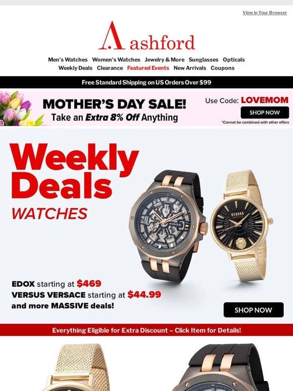 Hottest Deals on Premium Watches!