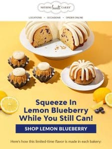 How It’s Made: Lemon Blueberry