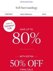 Hurry – Up to 80% Off Ends Soon!