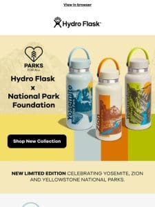Hydro Flask x National Park Foundation
