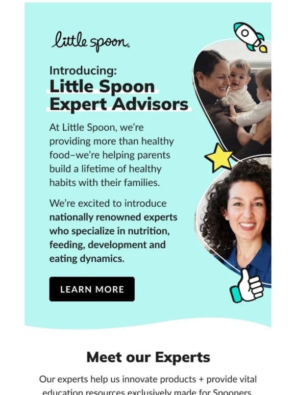 INTRODUCING: Little Spoon’s Expert Advisors!