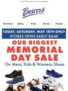 IT’S HERE! BIGGEST SHOE SALE OF THE SEASON