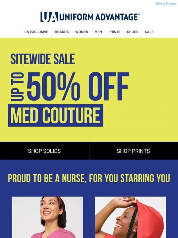 IT’S HERE!!!!   Nurses Week SITEWIDE Sale!
