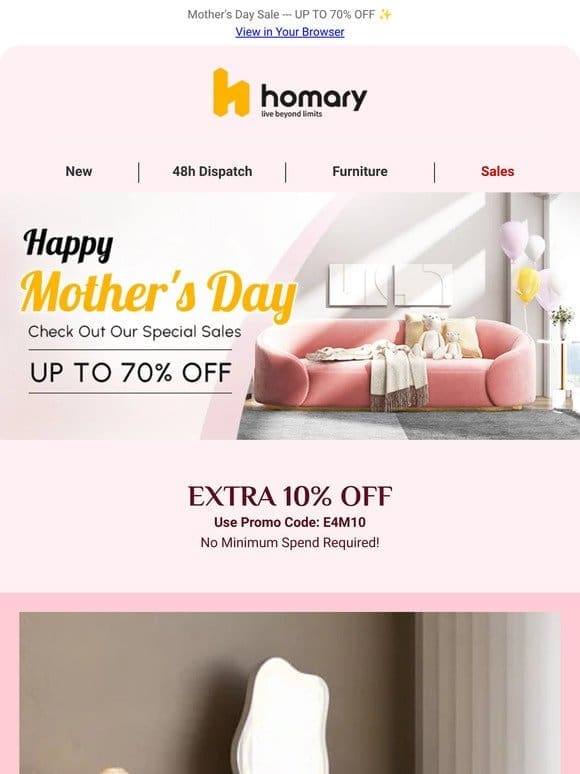 In Stock! Take 10% Off Mother’s Day Home Finds!