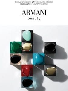 Indulge in luxury through Armani/Privé Collection