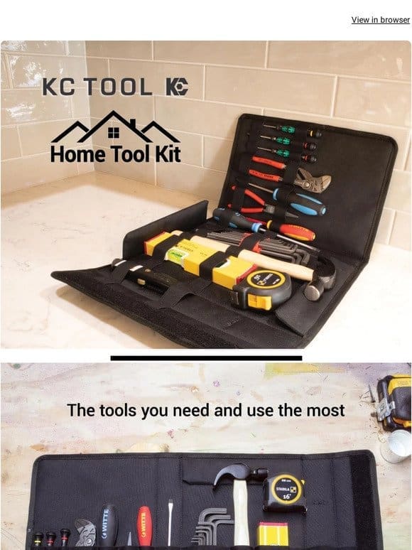 Introducing The KC Tool Home Tool Kit