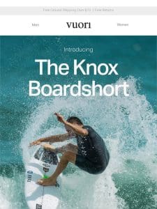 Introducing: The Knox Boardshort