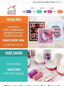 Introducing an Unmissable Collab Lisa Horton X Spellbinders