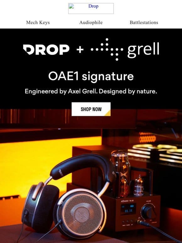 Introducing the Drop + grell OAE1 signature