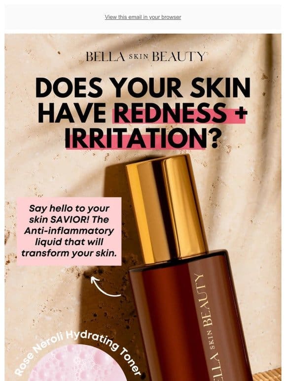 Is Your Skin Red + Inflamed?