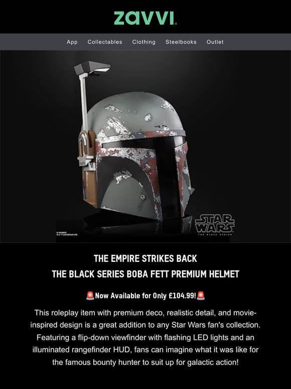 Its Back! Boba Fett Premium Helmet [Only £104.99!]