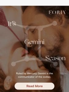 It’s Gemini season ♊️