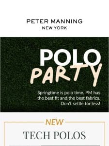 It’s a POLO Party! Stock up for summer