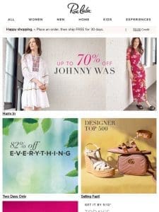 Johnny Was Up to 70% Off ? 82% Off Everything for Two Days