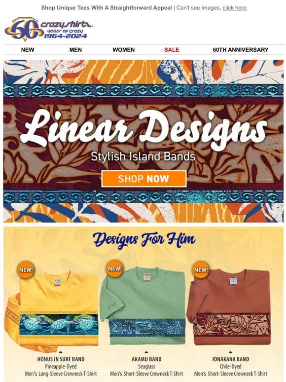 Join The Line-Up: Discover Our Newest Linear Designs!