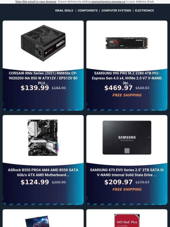 Just $469.97! Samsung 990 Pro 4TB SSD ?